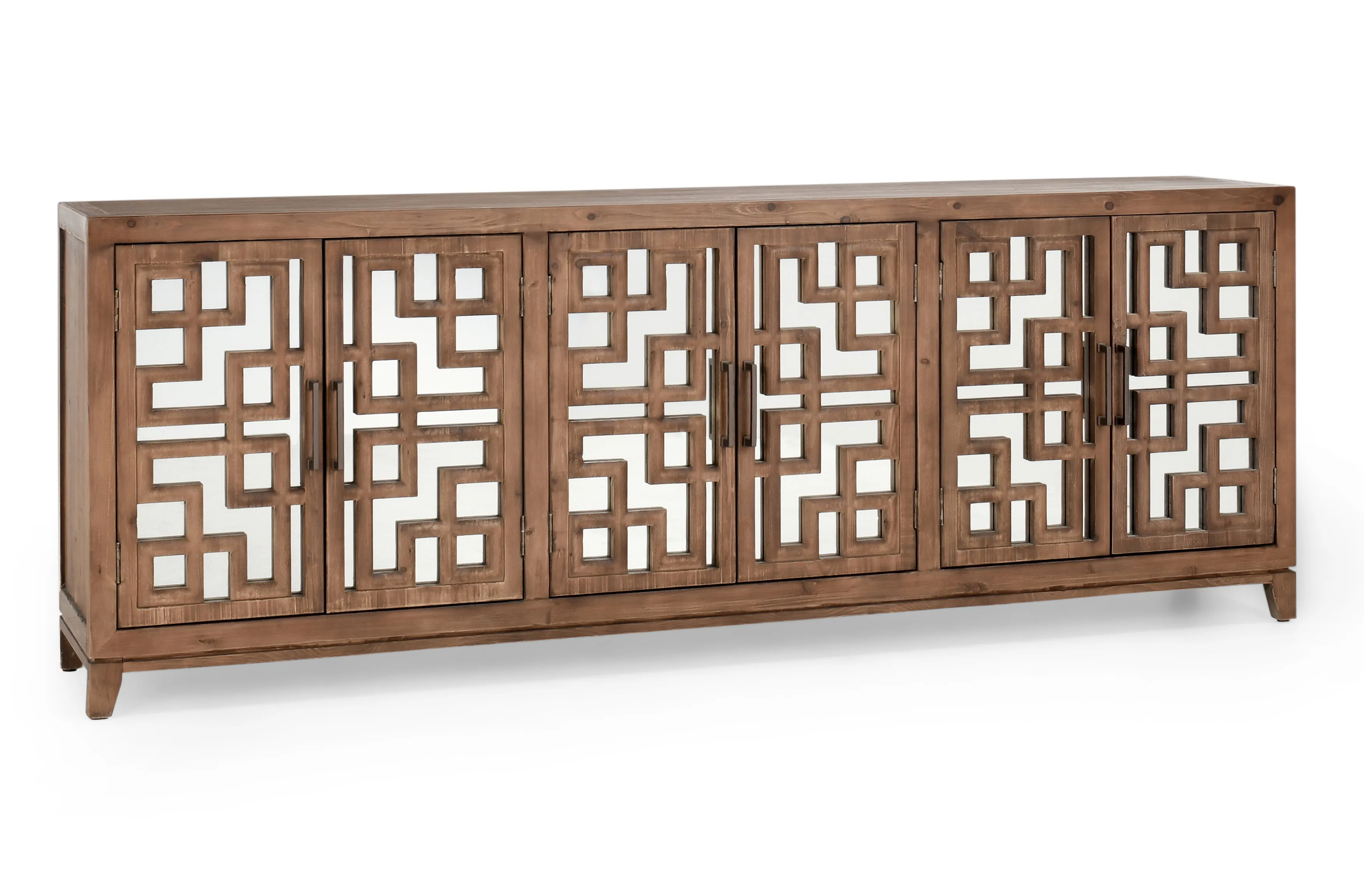 Arley 6-Door Sideboard Chestnut Brown