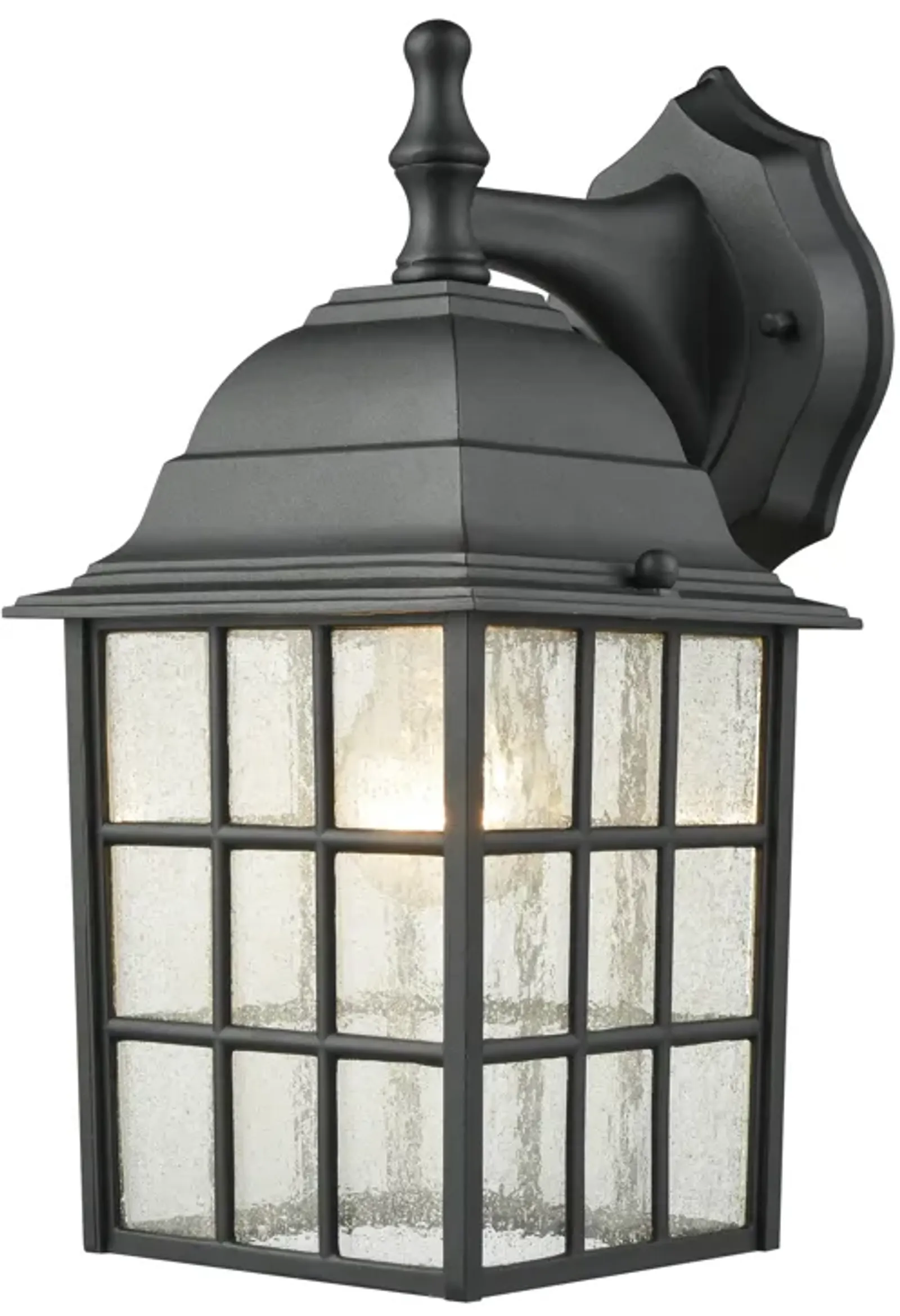 Outdoor Essentials 12" High 1-Light Outdoor Sconce - Satin Black