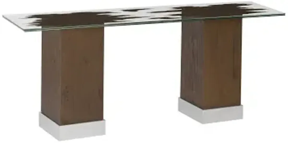 Floating Slice Console Table