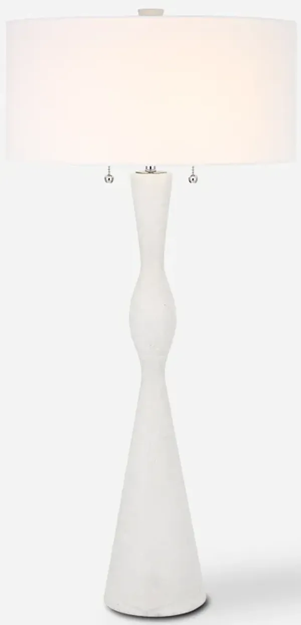 Sharma Ivory Stone Table Lamp