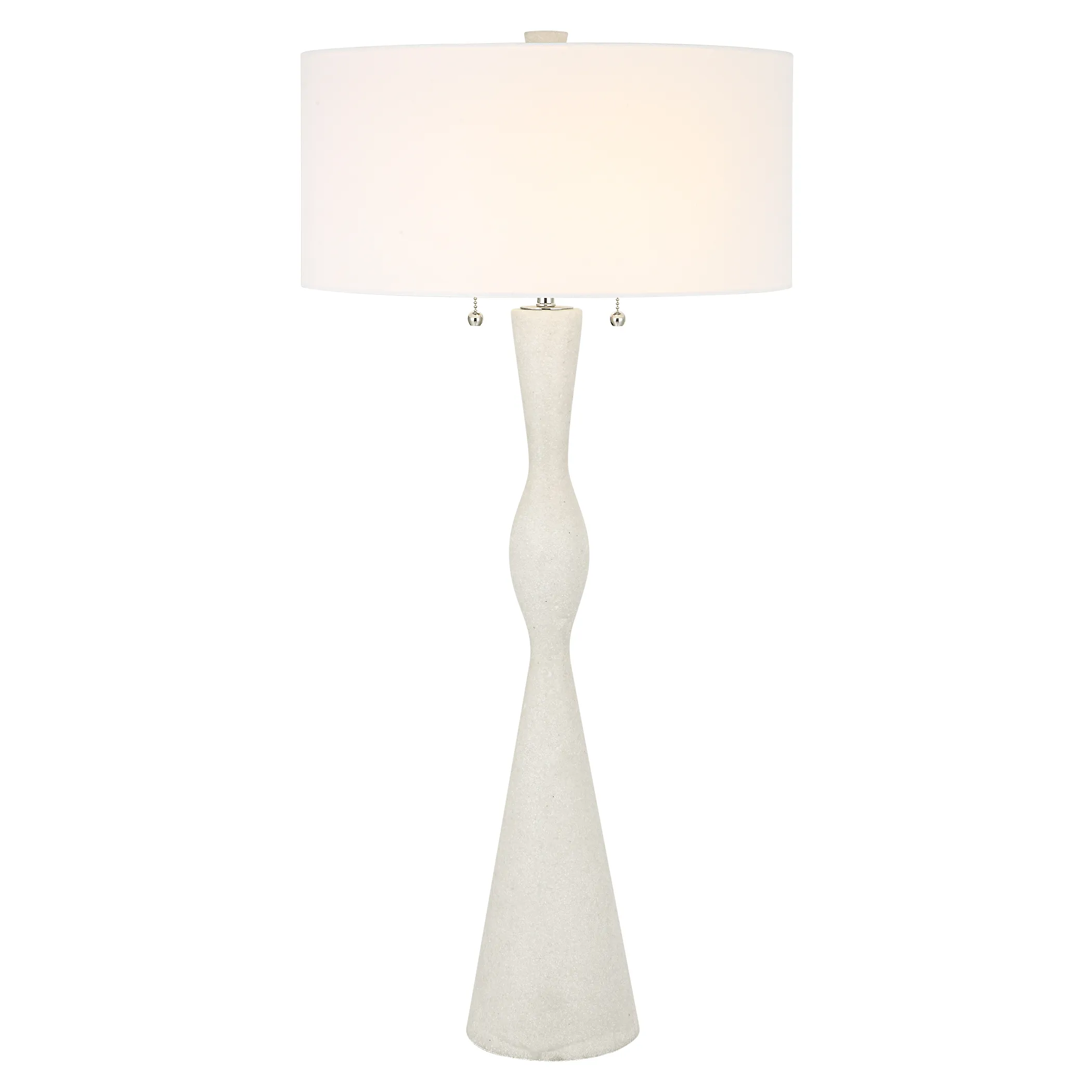 Sharma Ivory Stone Table Lamp