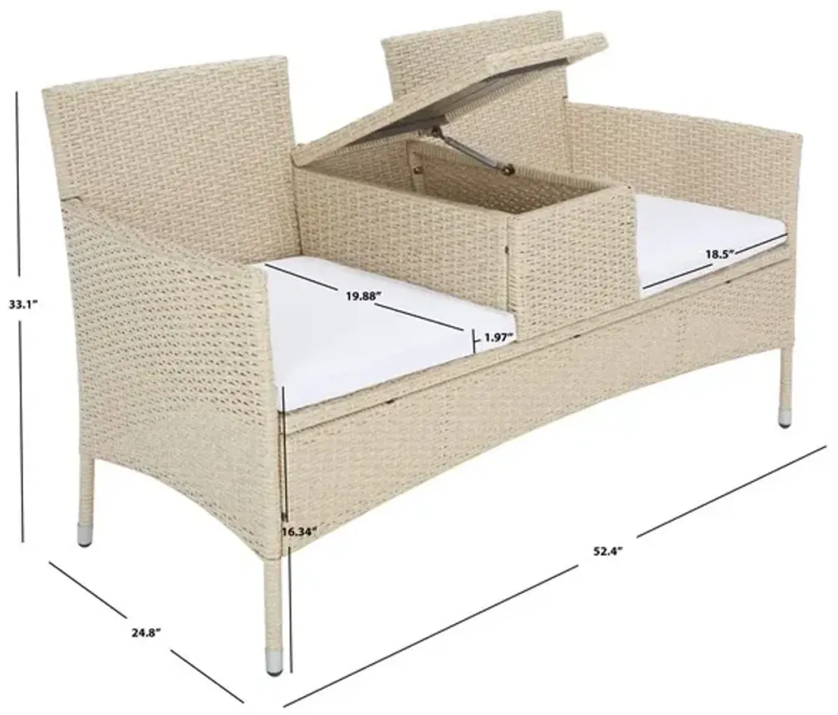 VIORA LOVESEAT