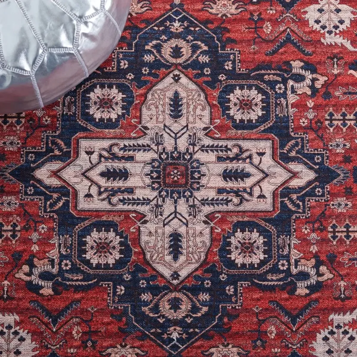 SERAPI 560 RED  6'-7' x 9' Medium Rectangle Rug