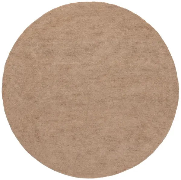 NATURAL FIBER Hand Tufted 6' x 6' Round area rug