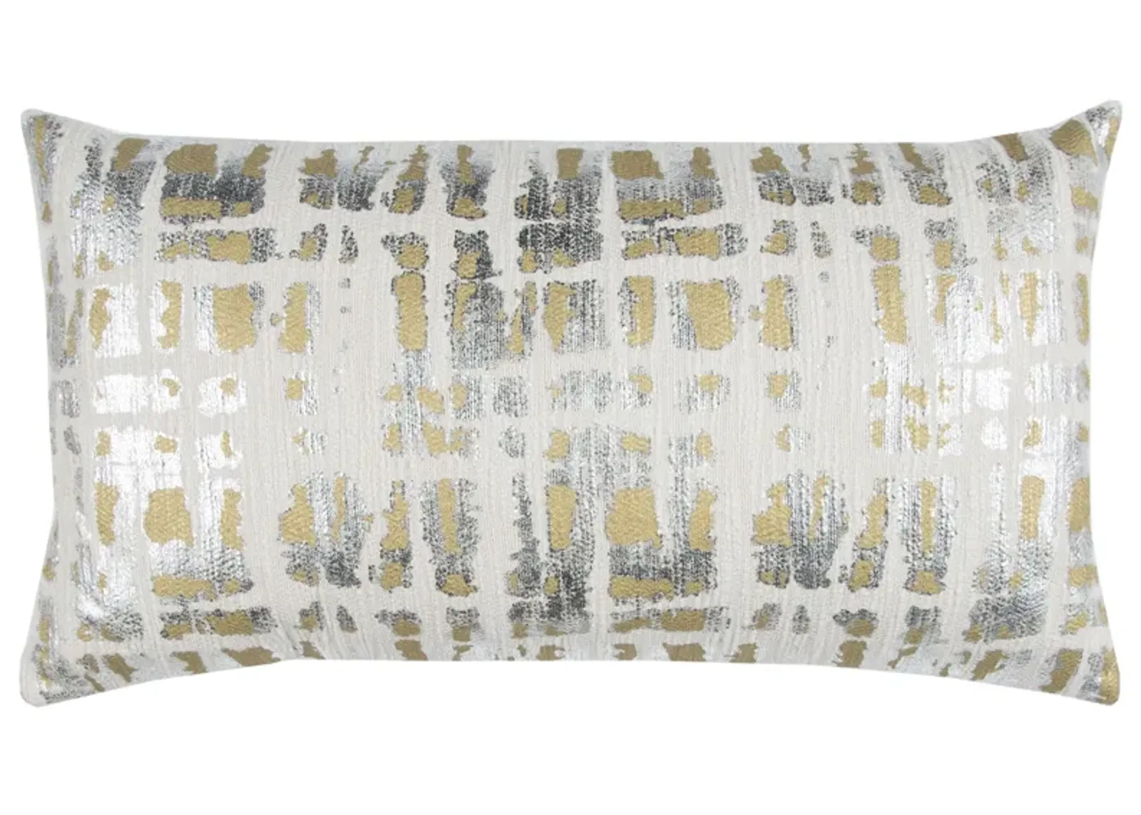 Donny Osmond Abstract White Pillow