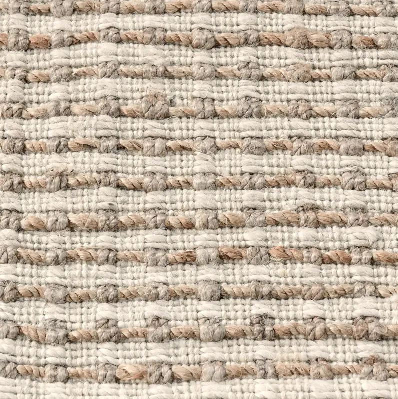 Huntington 8'x10' Handwoven Jute Sustainable Ivory Accent Area Rug