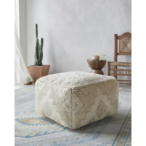 Freyja FJPF-001 14"H x 24"W x 24"D Pouf