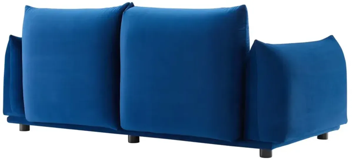 Copious Performance Velvet Loveseat