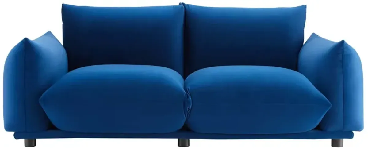 Copious Performance Velvet Loveseat