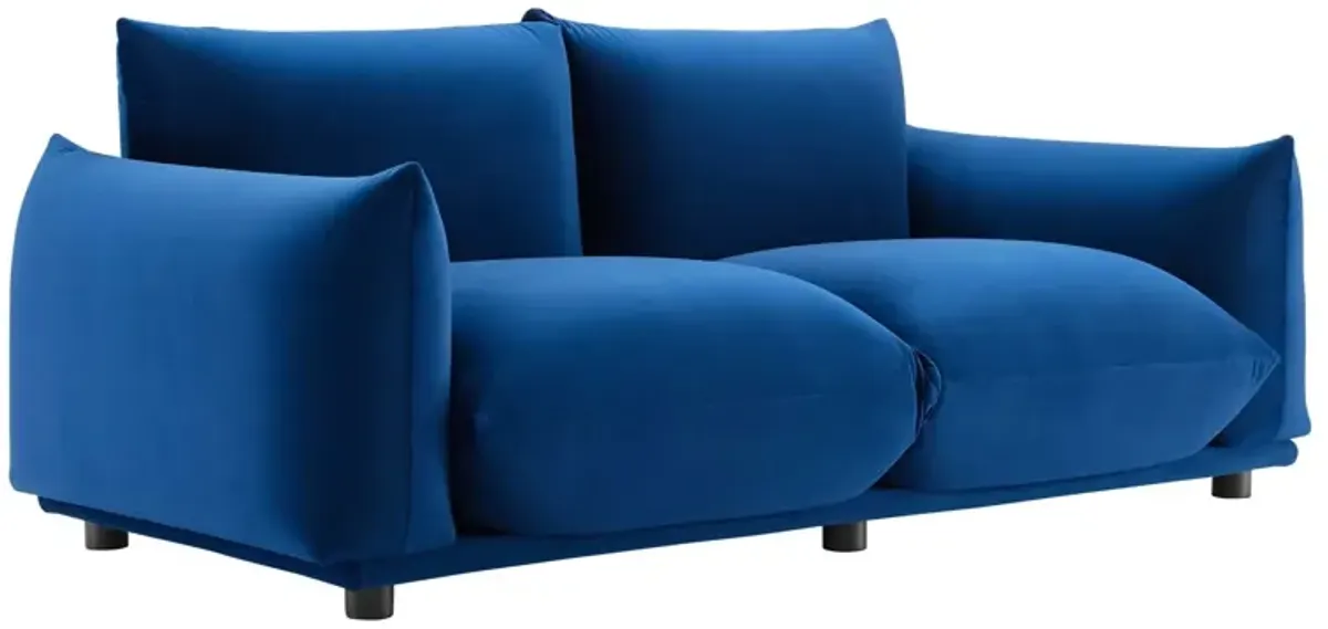 Copious Performance Velvet Loveseat