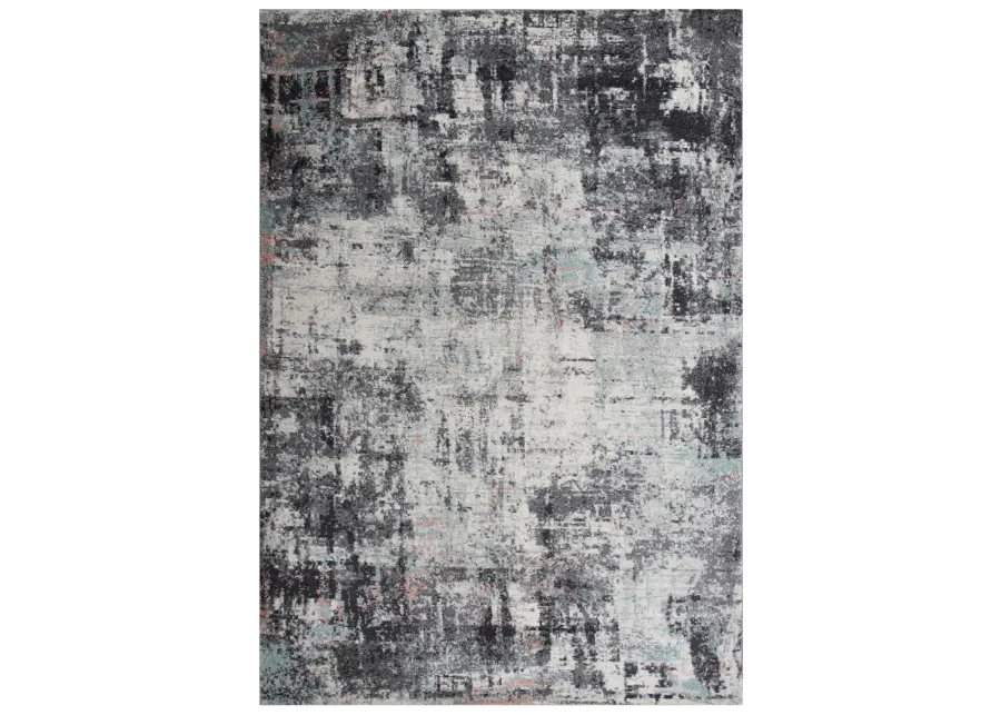 Odyssey L. Gray  Polypropylene 8' x 10' Rectangle Rug