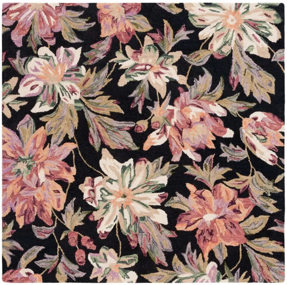 BLOSSOM Hand Tufted 6' x 6' Square area rug