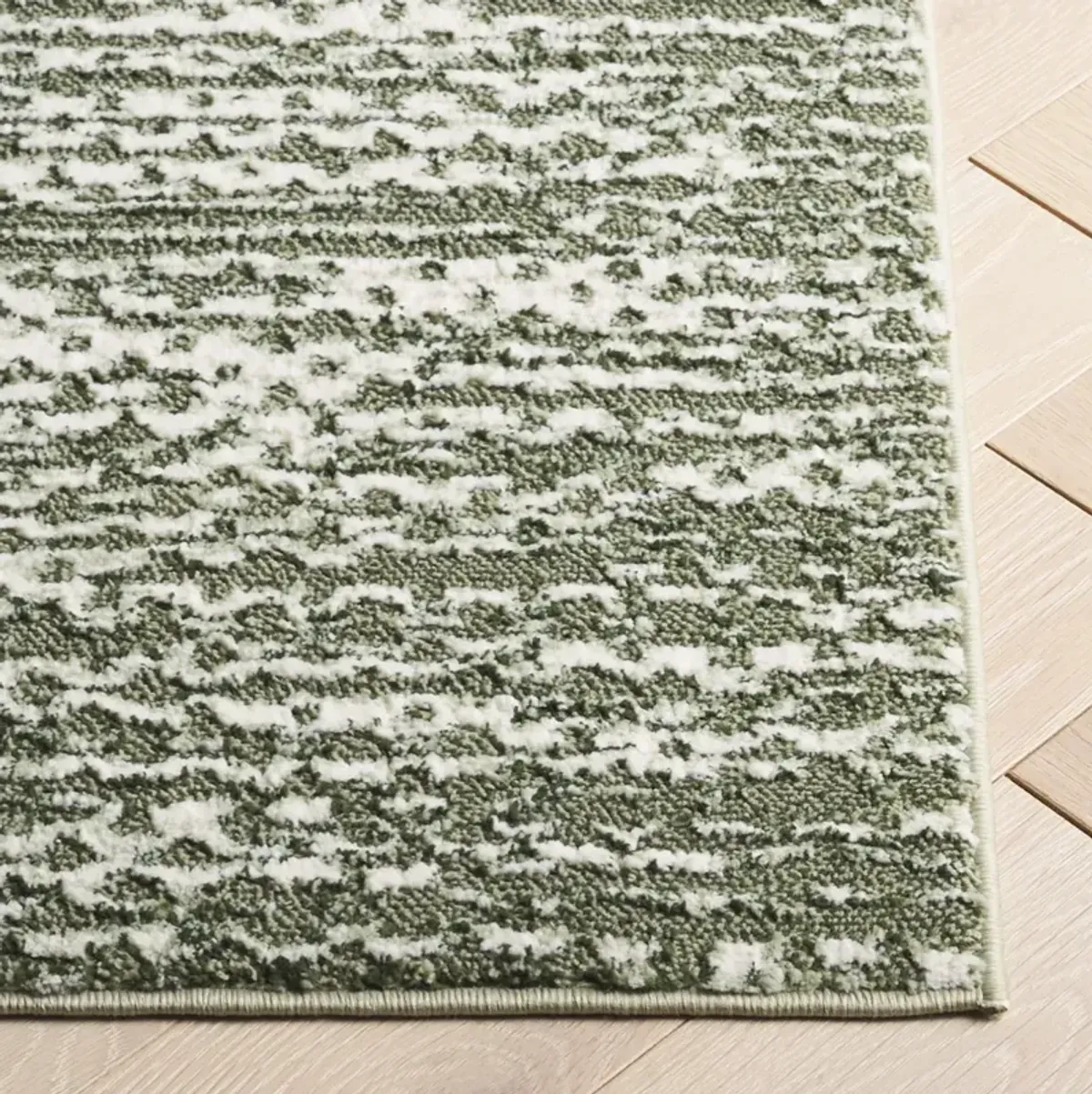 REVIVE 124 SAGE  2'-3' x 8' Runner Rug