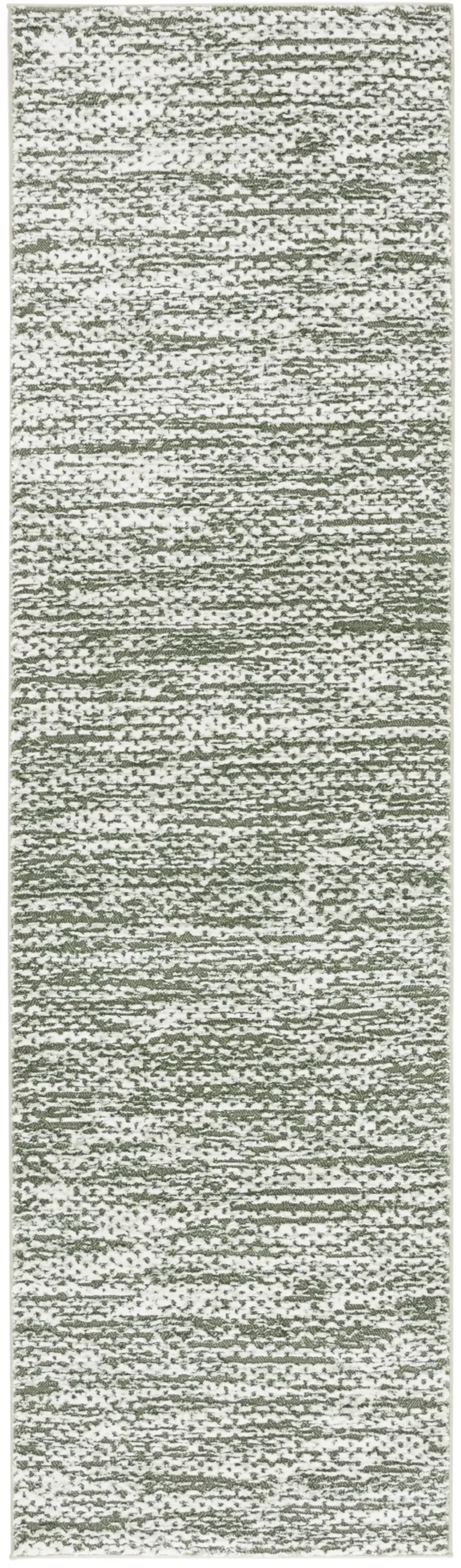 REVIVE 124 SAGE  2'-3' x 8' Runner Rug