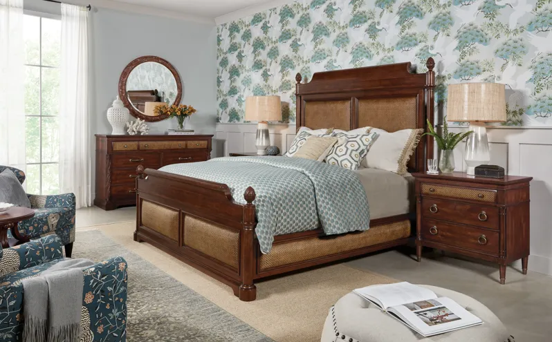 Charleston Cal King Panel Bed