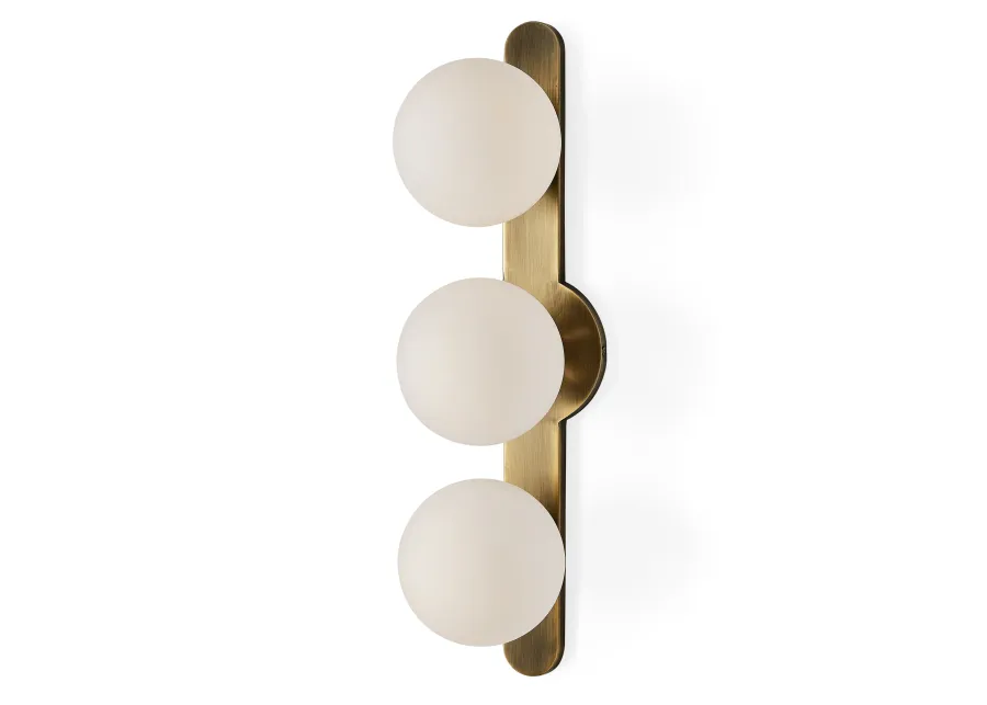 Droplet Mid-Century 3 Light Sconce