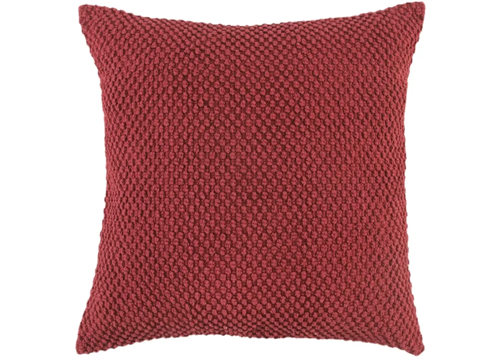 Solid Deep Merlot Pillow