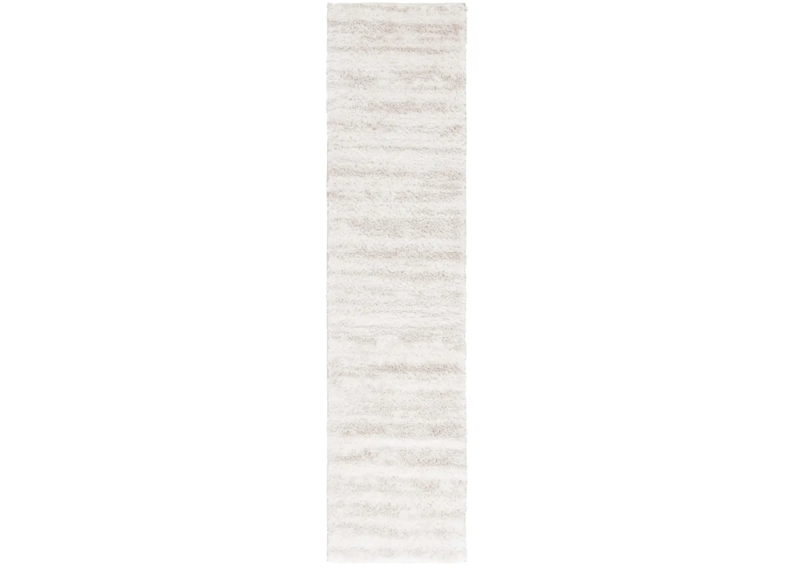 TAHOE SHAG 686 IVORY  2' x 8' Runner Rug