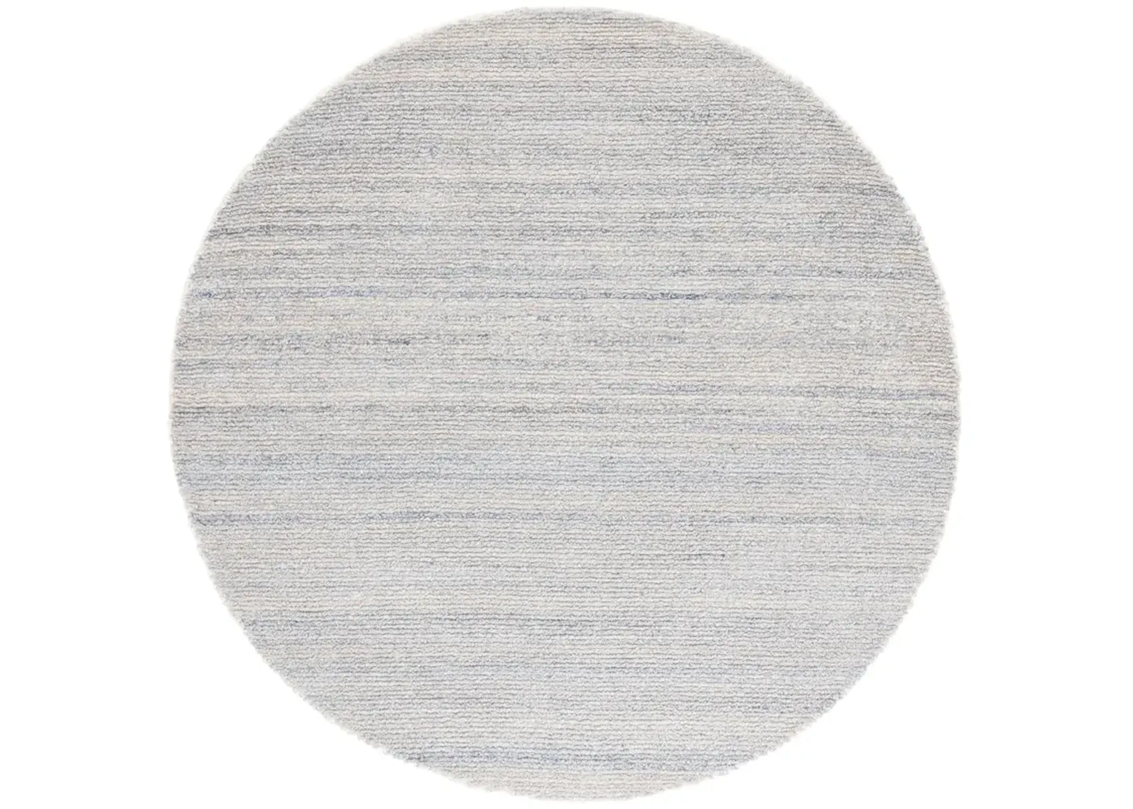 EBONY 214 BLUE  6' x 6' Round Round Rug