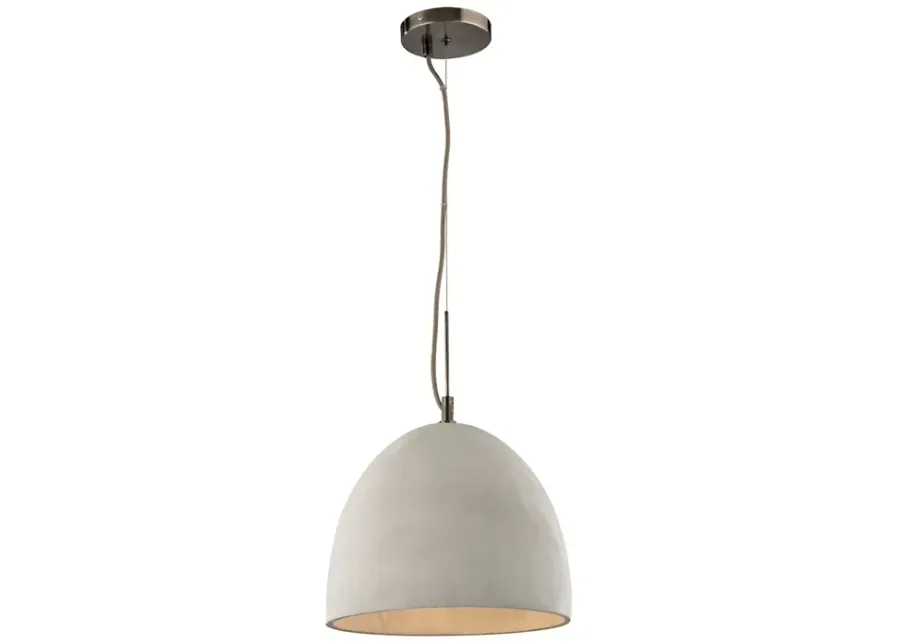 Urban Form 12" Wide 1-Light Mini Pendant - Black Nickel