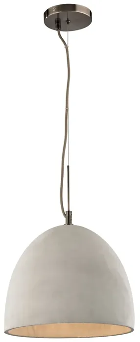 Urban Form 12" Wide 1-Light Mini Pendant - Black Nickel