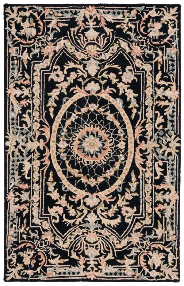 AUBUSSON Hand Tufted 6' x 9' area rug