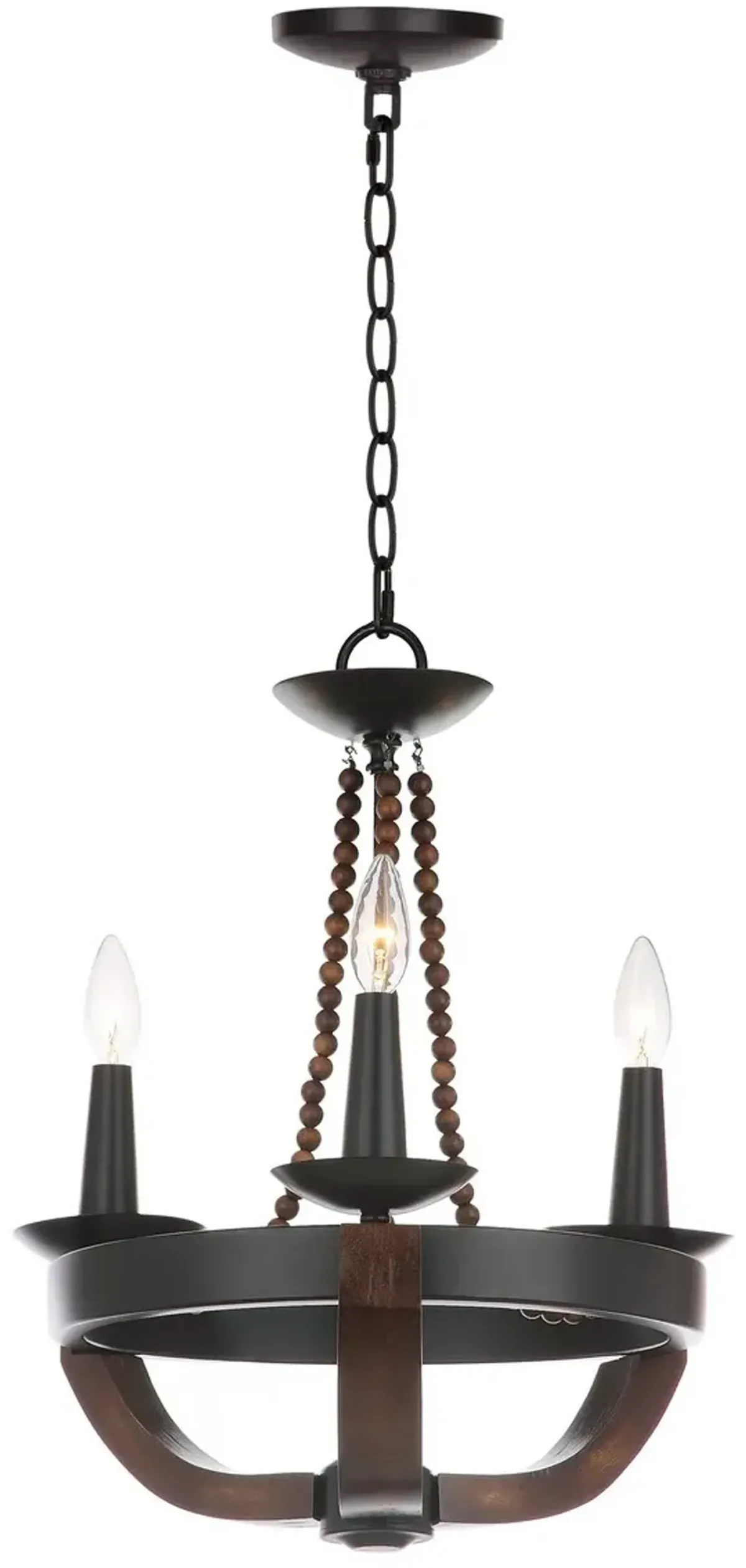 Lucero 17.5" Dia Adjustable Chandelier