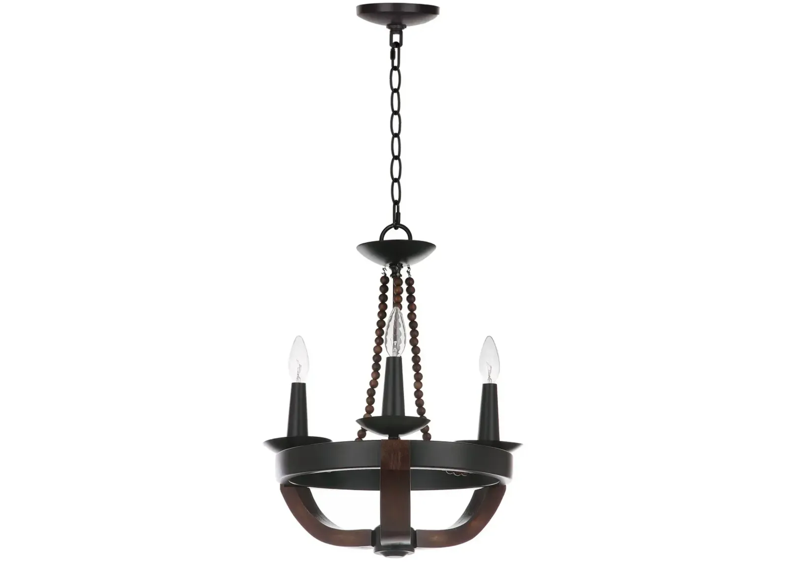 Lucero 17.5" Dia Adjustable Chandelier