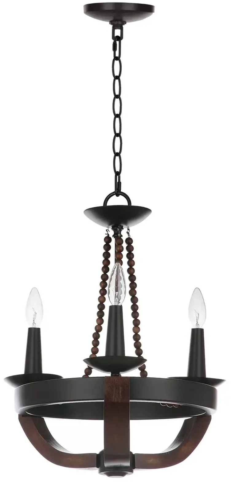 Lucero 17.5" Dia Adjustable Chandelier