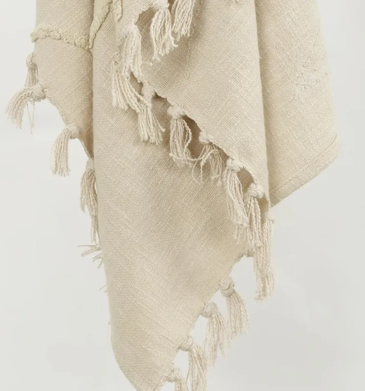 Botanical Natural  Throw