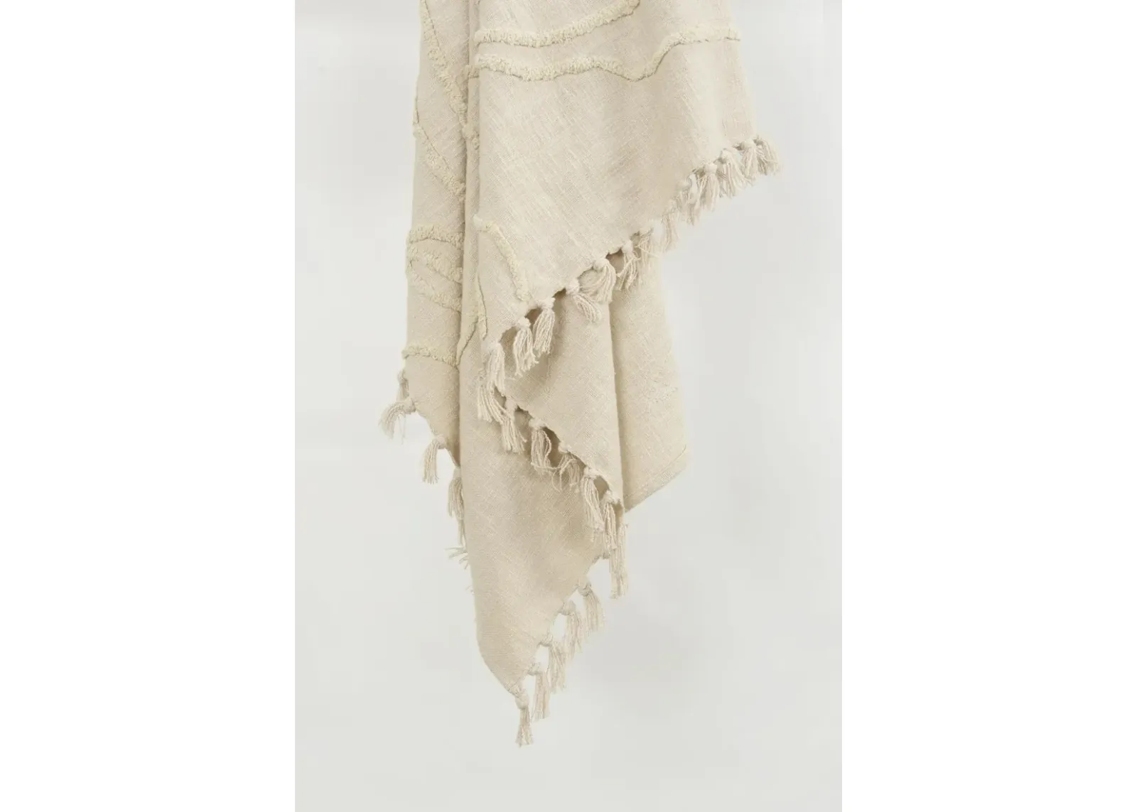 Botanical Natural  Throw