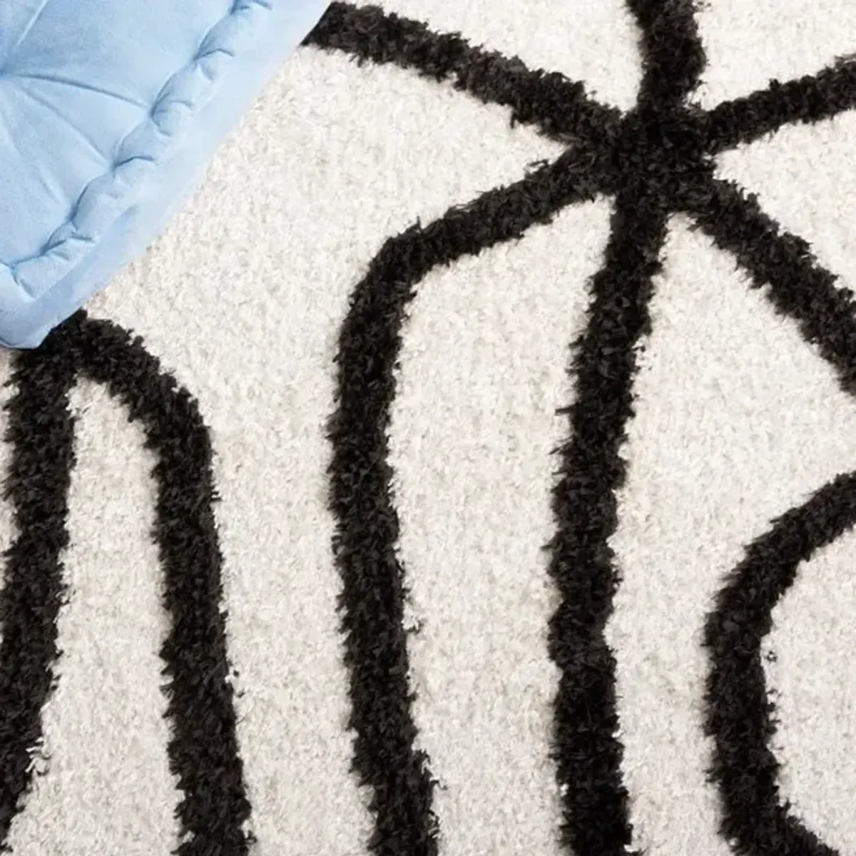 NORWAY 202 Black 2'-2' X 12' Runner Rug