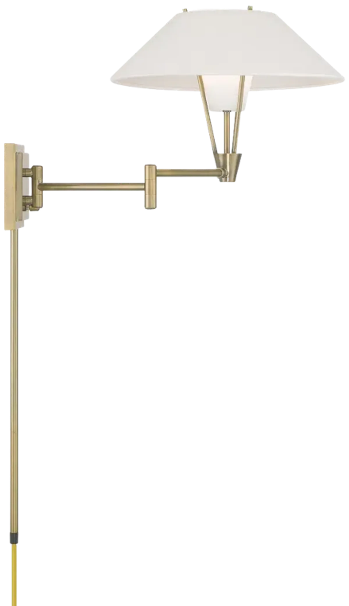 Cody Swing Arm Wall Sconce - Antique Brass