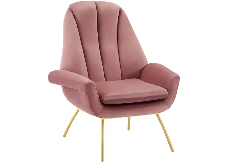 Summit Accent Performance Velvet Armchair