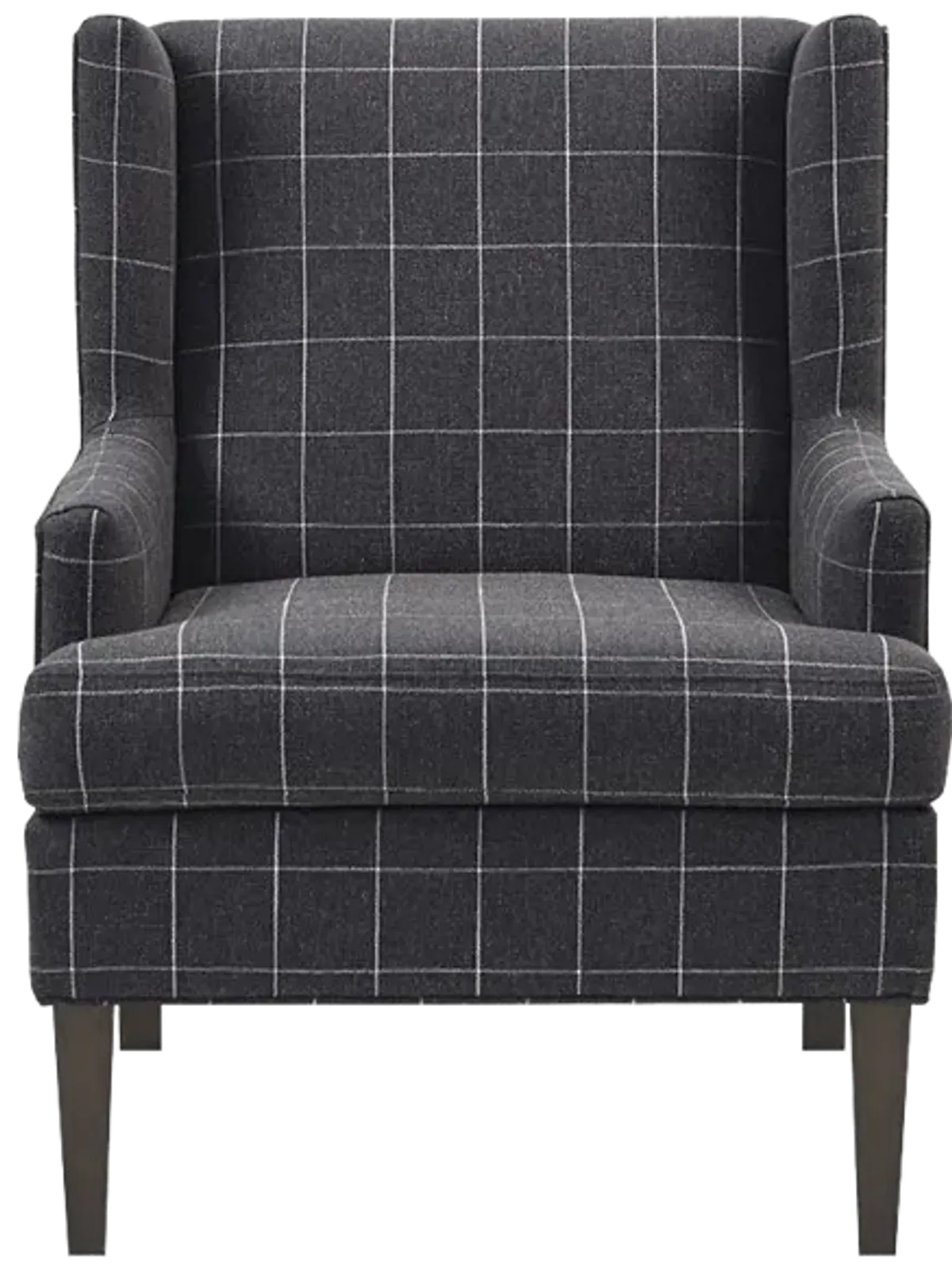 Martha Stewart Decker Charcoal Accent Chair