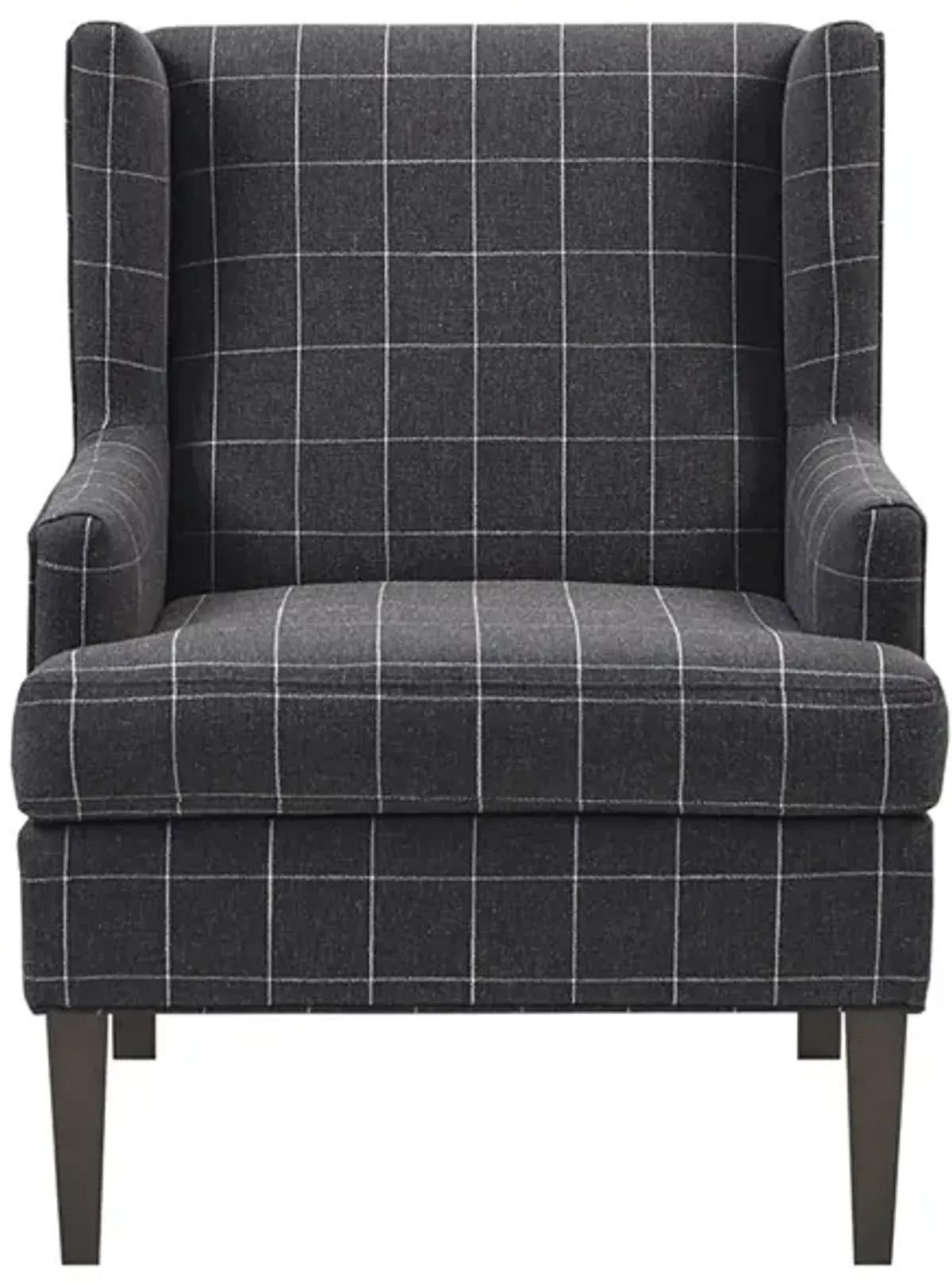 Martha Stewart Decker Charcoal Accent Chair