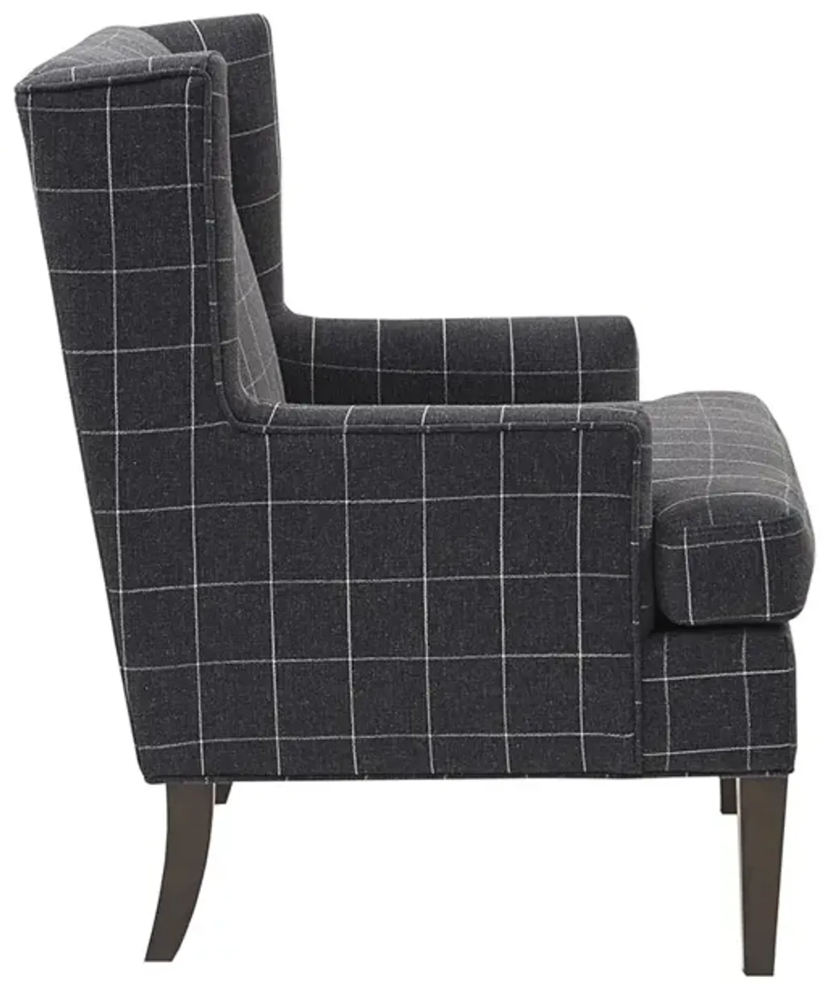 Martha Stewart Decker Charcoal Accent Chair