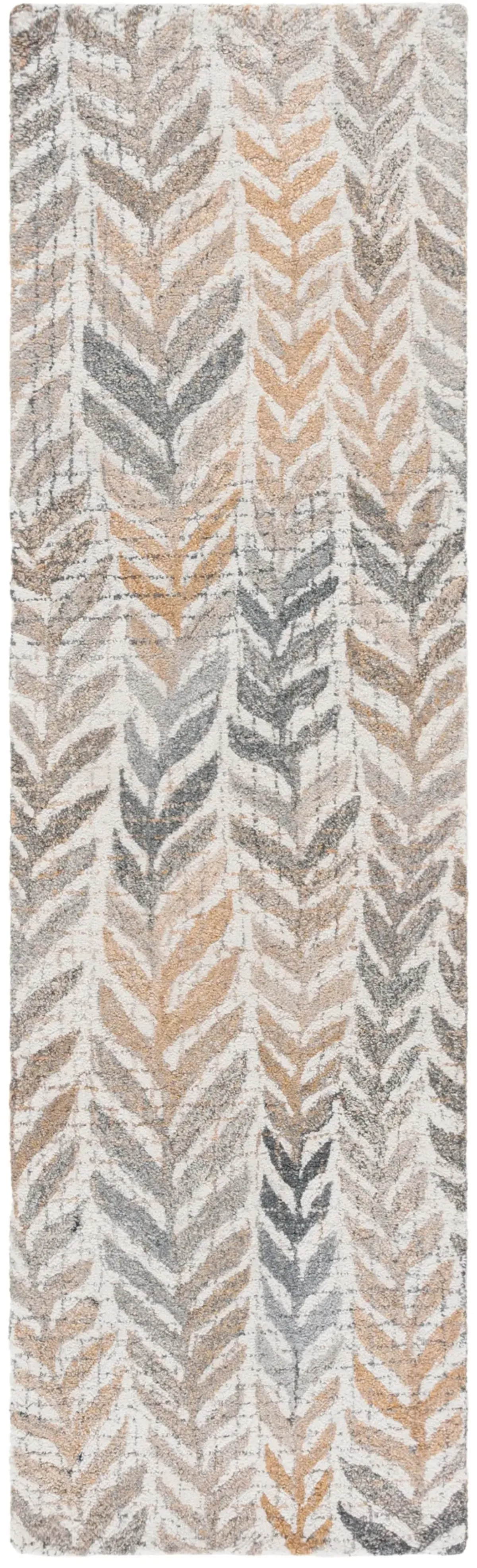 RENEWAL 803 BEIGE  2'-3' x 8' Runner Rug