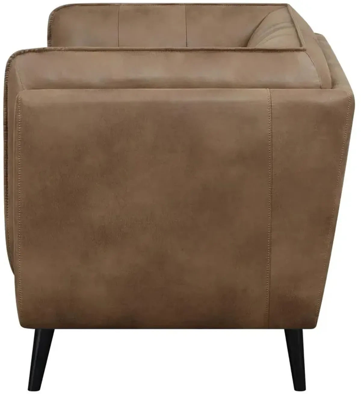 Abby Upholstered Button Tufted Loveseat