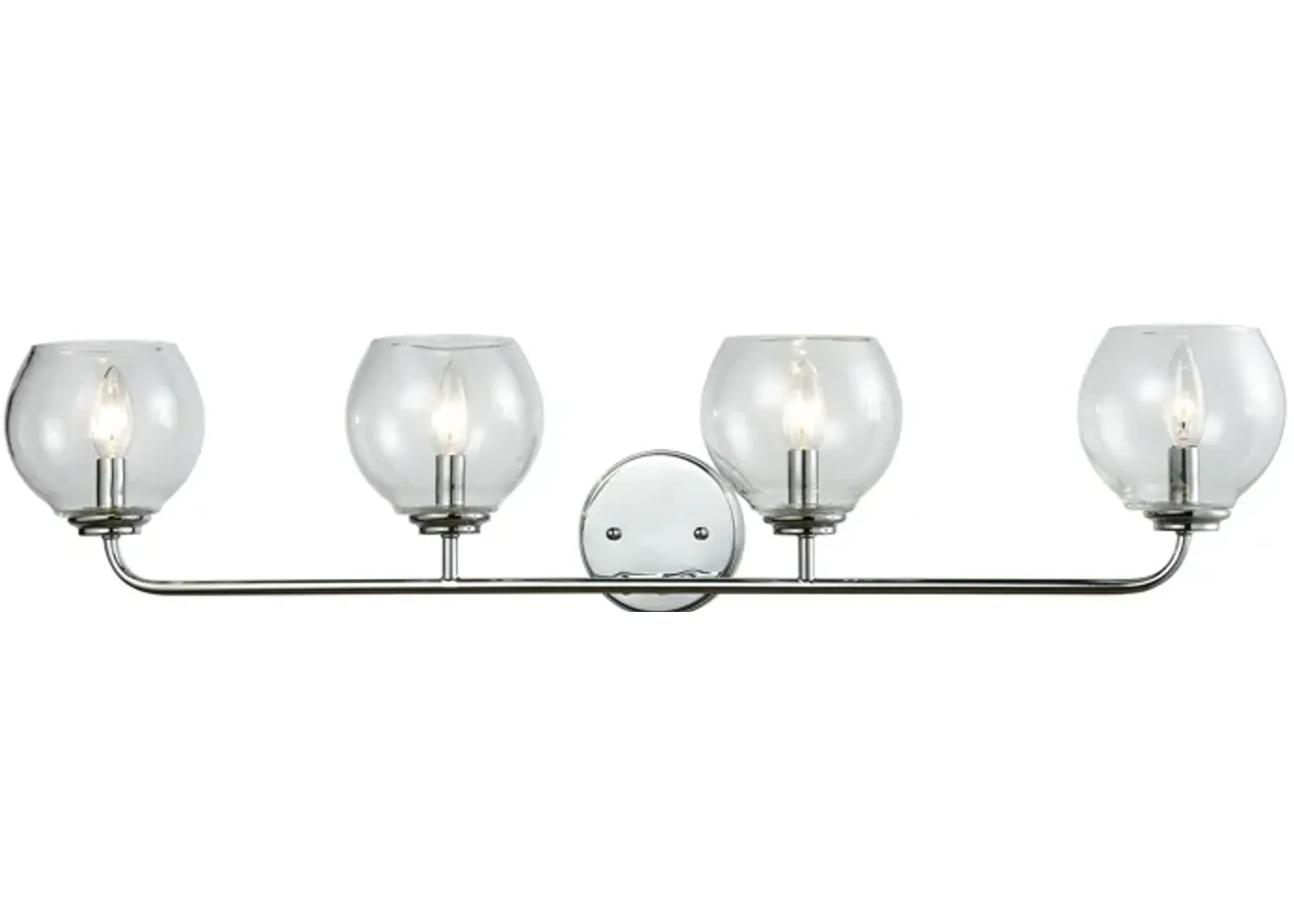 Emory 38" Wide 4-Light Vanity Light - Polished Chrome