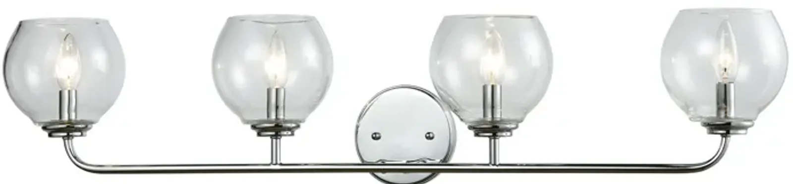 Emory 38" Wide 4-Light Vanity Light - Polished Chrome