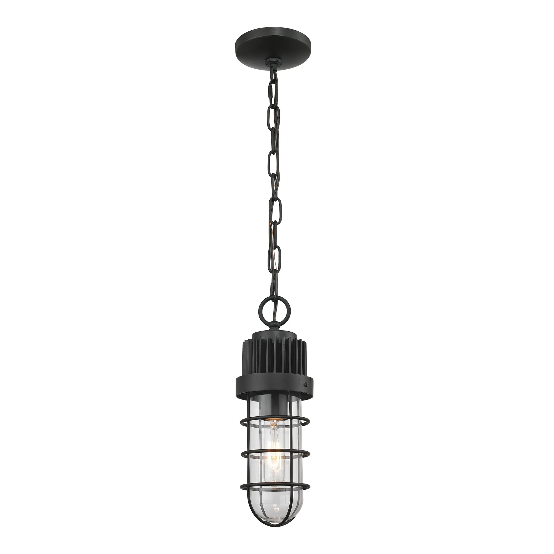 Darby 5" Wide 1-Light Mini Pendant - Oil Rubbed Bronze