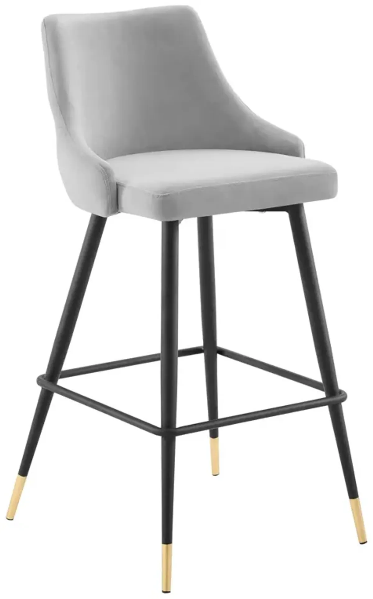 Adorn Performance Velvet Bar Stool