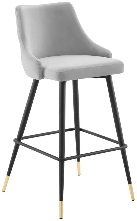 Adorn Performance Velvet Bar Stool