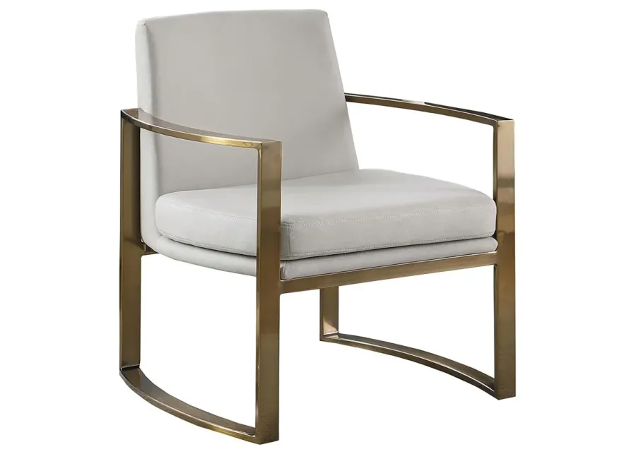 Cory Concave Arm Accent Chair