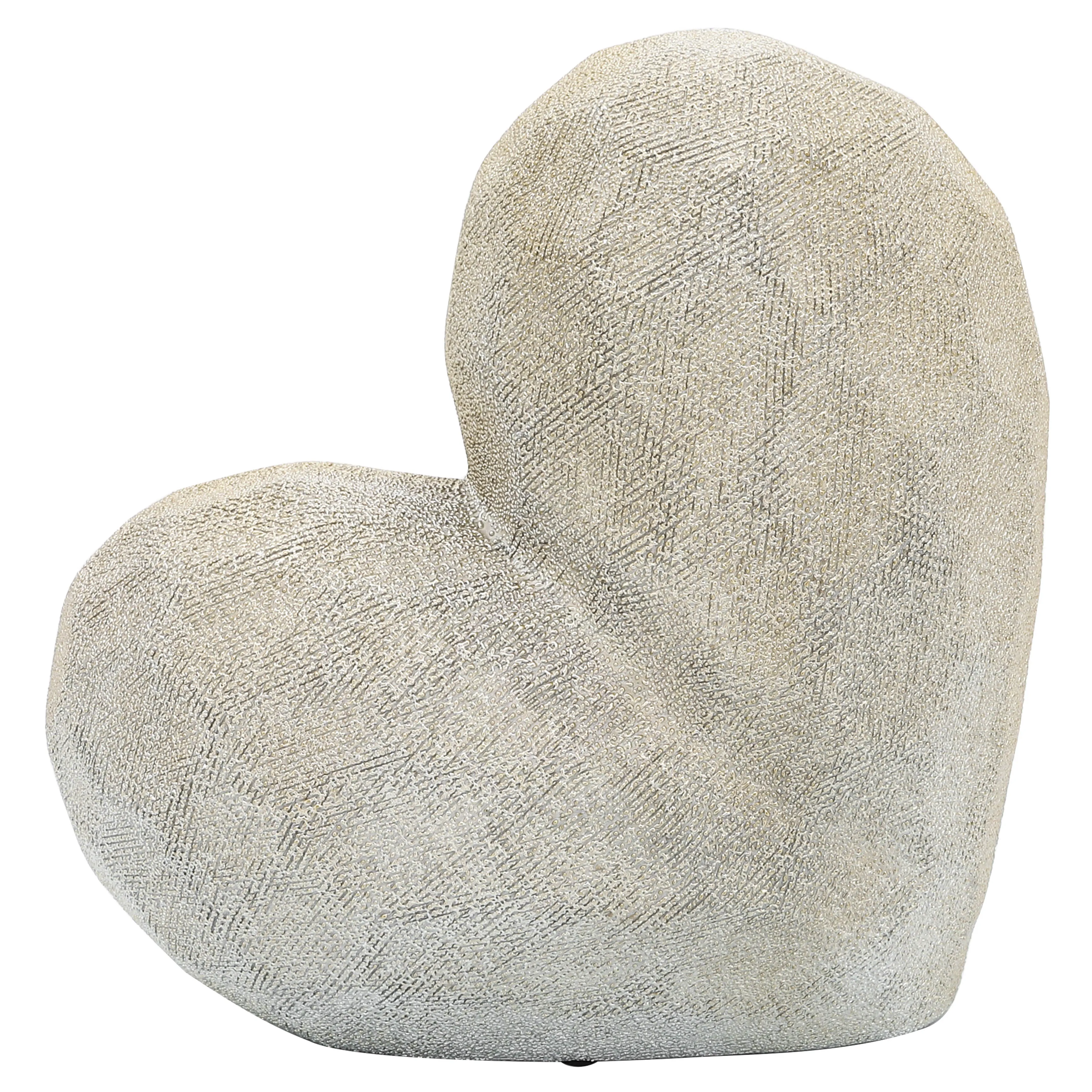 Scratched Heart Decor - Large