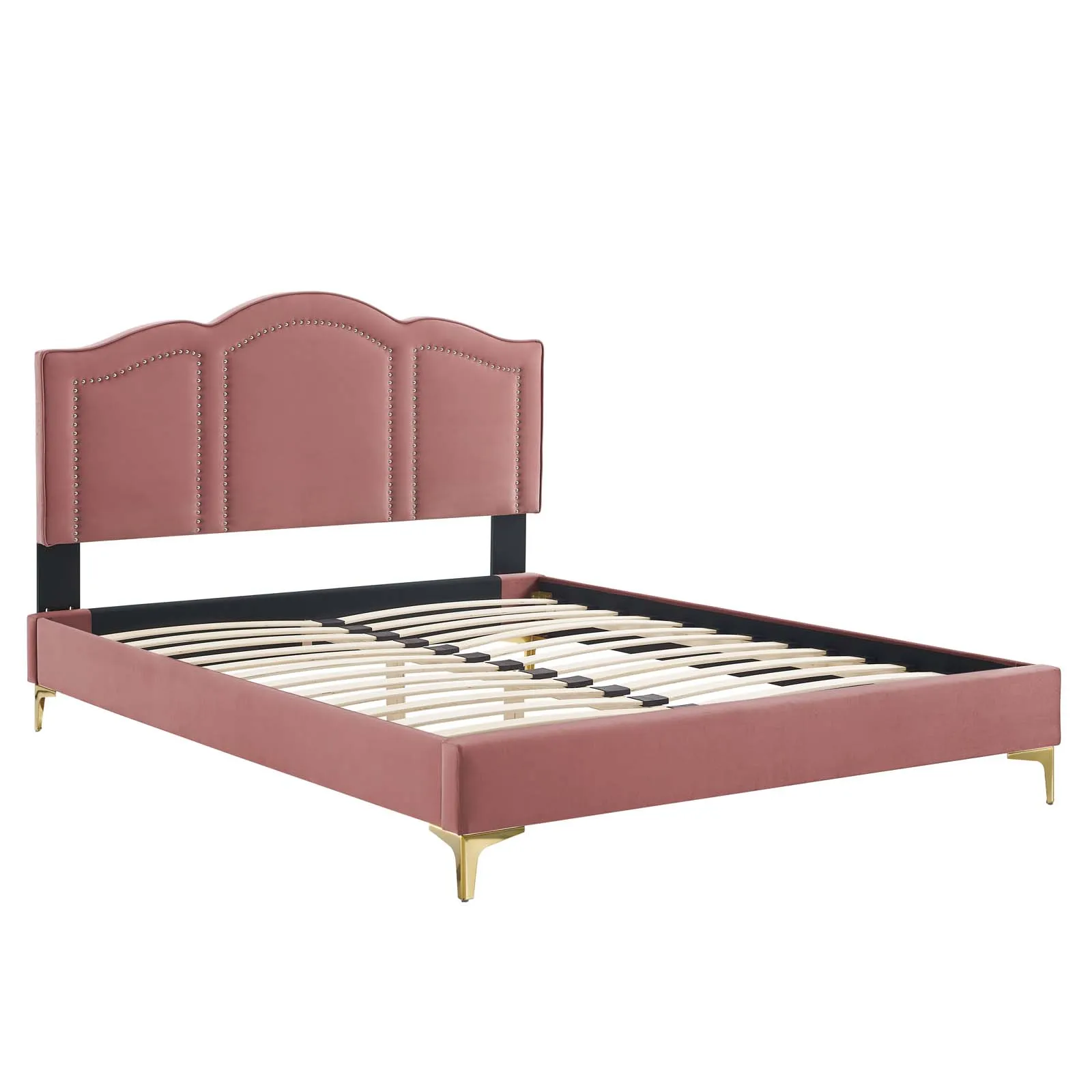 Emerson Performance Velvet King Platform Bed