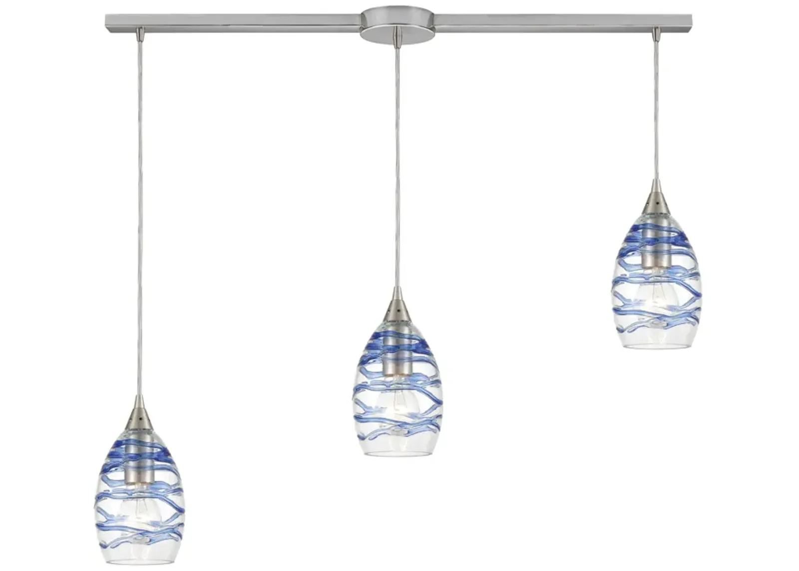 Vines Configurable Multi Pendant - Satin Nickel