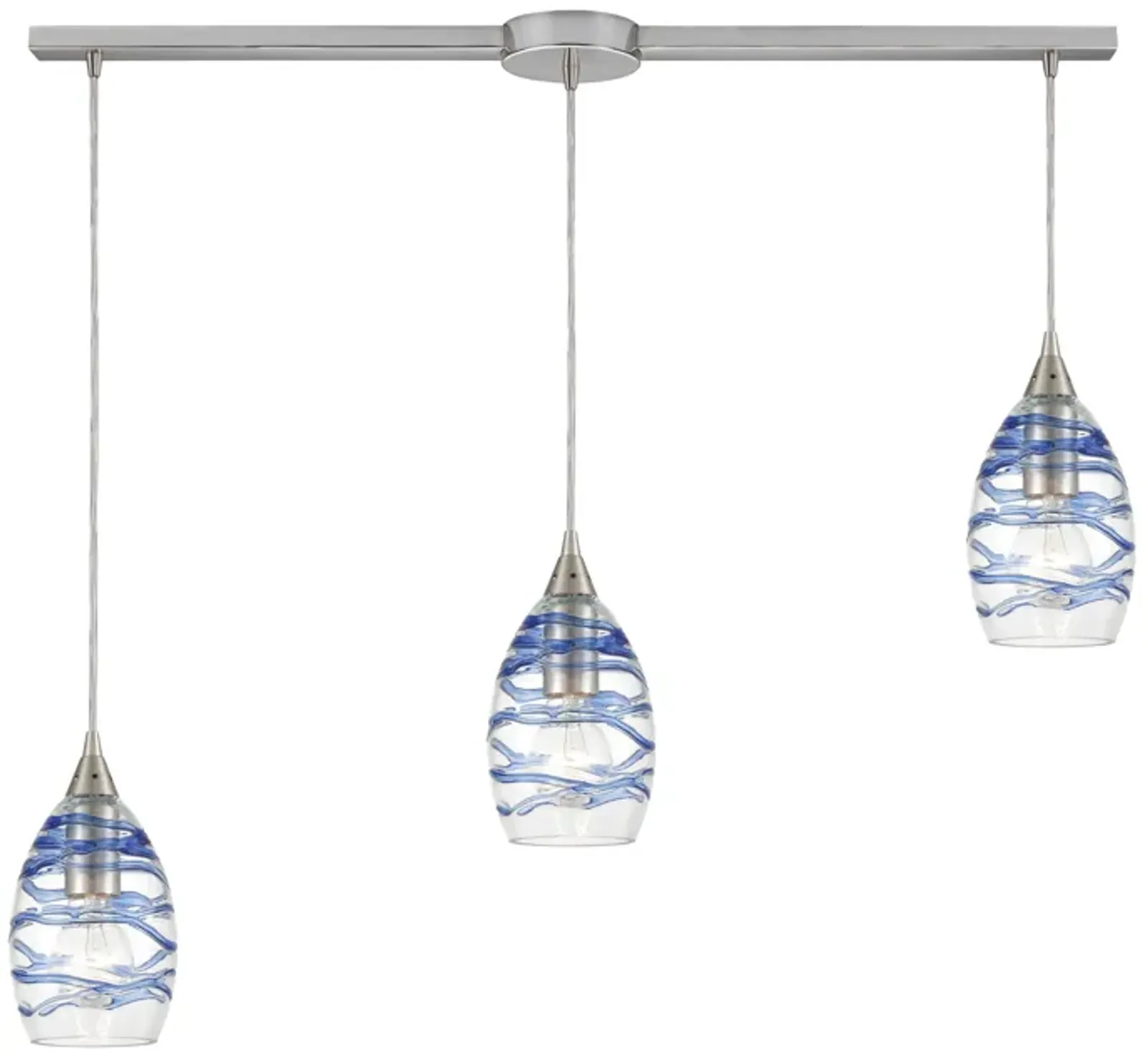 Vines Configurable Multi Pendant - Satin Nickel