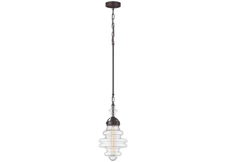 Gramercy 10" Wide 1-Light Mini Pendant - Oil Rubbed Bronze